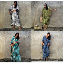 Load image into Gallery viewer, Cotton Halo Dyed Beach Loose robe